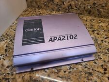 Clarion apa 2102 for sale  Dover