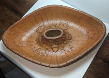 Tazón de mesa vintage de madera de melamina grano cascanueces de Multi Prod Inc EE. UU. segunda mano  Embacar hacia Argentina