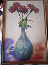 Quadro vintage vaso usato  Lucca