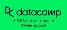 Usado, DataCamp 3 meses assinatura premium | 450+ cursos de dados | Frete rápido comprar usado  Enviando para Brazil