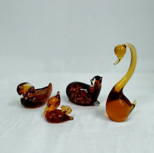 Vintage amber glass for sale  MALDON