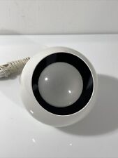 Lámpara de globo ocular moderna de mediados de siglo blanca vintage MCM Ball Orb segunda mano  Embacar hacia Argentina