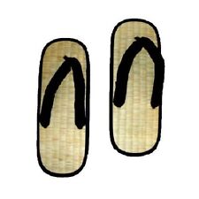 Zori slippers shape for sale  HARROW