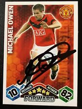 Signed michael owen for sale  LINCOLN