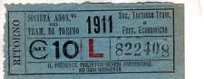 Tram ticket italy for sale  UK