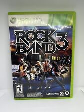 Rock Band 3 (Microsoft Xbox 360, 2010) Sin manual probado y funcionando, usado segunda mano  Embacar hacia Argentina