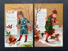 Victorian greeting cards for sale  NORWICH