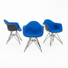 Cadeira de braço de jantar 2016 Herman Miller Eames DAR fibra de vidro azul 3x disponível, usado comprar usado  Enviando para Brazil