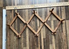rack wooden pegs 4 peg for sale  Zeeland