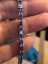 Sterling silver tanzanite for sale  STOKE-ON-TRENT