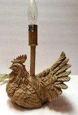 Rooster lamp corded for sale  Hurst