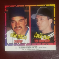 Mini tarjeta Pizza Hut MLB 1996 David Cone y Mike Piazza *Envío combinado* segunda mano  Embacar hacia Argentina