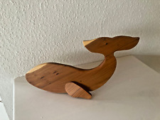 Holz echtholzfigur delphin gebraucht kaufen  Stuttgart