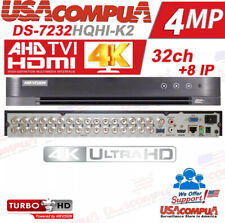 DVR Hikvision 32 canais 32 canais DS-7232HQHI-K2 H.265+ 4MP TVI/AHD, CVI +8CH 4MP IP comprar usado  Enviando para Brazil