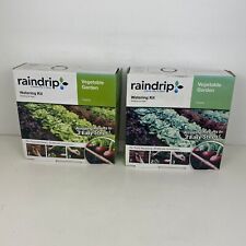 2 Lot Raindrip  Drip Irrigation Vegetable Garden Kit  150 sq. ft. each R567DT for sale  Shipping to South Africa