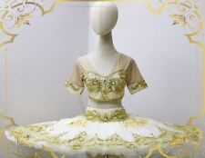 Falda de ballet profesional clásica panqueque tutú disfraces bailarina fiesta disfraz segunda mano  Embacar hacia Argentina