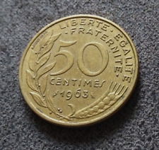 Monnaie centimes 1963 d'occasion  Saint-Étienne-de-Saint-Geoirs