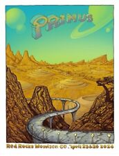 Primus poster red for sale  Shipping to Ireland