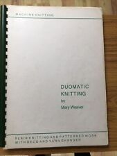 Passap duomatic knitting for sale  TEMPLECOMBE