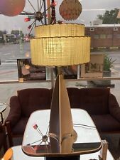 Lâmpada de barbatana parabólica vintage Mid Century Gerald Thurston Lightolier comprar usado  Enviando para Brazil