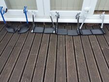 Wheelchair footrests 77mm for sale  SUTTON COLDFIELD