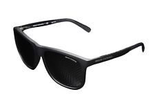 New Armani Exchange Men's Square Sunglasses AX4049SF 818287 Black 57 mm for sale  Shipping to South Africa