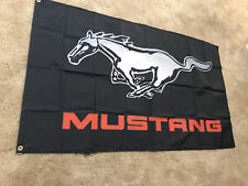 Bandeira Ford Mustang bandeira 3x5 pés bandeira garagem carro show parede presente novo! comprar usado  Enviando para Brazil