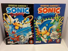 Usado, Sonic The Hedgehog - Adventure Gamebook 1 & 2 Brochura 1994 Bom Estado  comprar usado  Enviando para Brazil