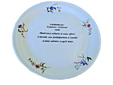 Assiette décorative porcelain d'occasion  Amboise