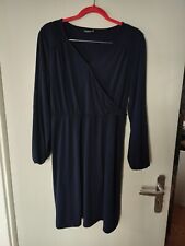 Kleid wickeloptik blau gebraucht kaufen  Runkel