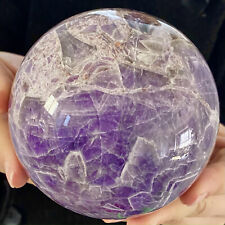 Bola de cristal de cuarzo amatista de sueño natural de 2,83 lb de curación, usado segunda mano  Embacar hacia Argentina