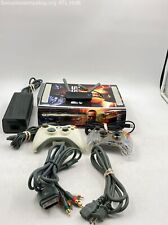 MICROSOFT XBOX 360 GAMING CONSOLE TESTED WORKING WITH 2 CONTROLLERS, used for sale  Shipping to South Africa
