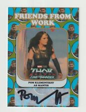 2024 UD Thor Love & Thunder Pom Klementieff as Mantis GOLD AUTO LOW SN 3/5, used for sale  Shipping to South Africa