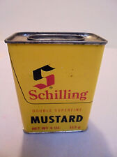 Schilling mustard tin for sale  Newark