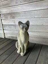 Stone cat statue for sale  LONDON