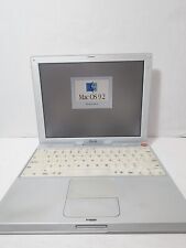 Notebook Apple iBook G3 500 12.1" PowerPC 500MHz 10GB *DVDROM* ATI OSX 9.2 M6497, usado comprar usado  Enviando para Brazil