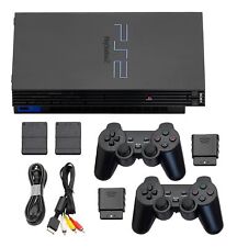 Consola PlayStation 2 PS2 Garantizada Negra + Mandos Inalámbricos + Vendedor de EE. UU. segunda mano  Embacar hacia Argentina