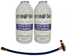 Arctic Air para R12 com mangueira de carregamento (kit de 2 latas), usado comprar usado  Enviando para Brazil