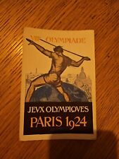 Postcard 1924 olympic d'occasion  Expédié en Belgium