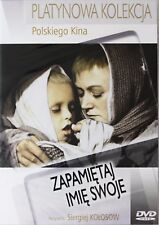 Zapamietaj imie swoje (DVD) Siergiej Kolosow (Shipping Wordwide) Polish film, używany na sprzedaż  PL