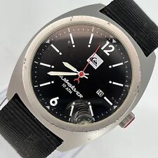 Relógio masculino Quiksilver Brigadier QWMA008 tom prata lona preta BATERIA NOVA comprar usado  Enviando para Brazil