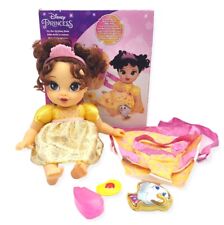 Boneca Disney Princesa Bela Bebê Deluxe com Tiara Transportadora Chupeta Garrafa e Brinquedo comprar usado  Enviando para Brazil