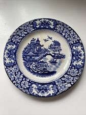 Willow pattern plate for sale  POOLE