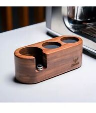 Walnut 51mm Espresso Tamping Station KNODOS Coffee Tamping & Portafilter Holder, used for sale  Shipping to South Africa