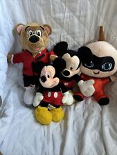 4 X Soft Toys 2 Mickey Mouse Billy Bear y otro usado segunda mano  Embacar hacia Mexico
