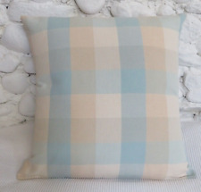 duck egg blue cushions tartan for sale  CARLISLE