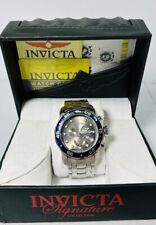 Usado, Invicta Pro Diver SCUBA relógio cronógrafo moldura azul 80058 comprar usado  Enviando para Brazil