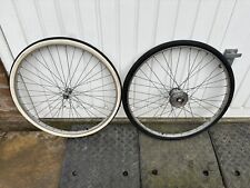 Pair raleigh wheels for sale  CHESTERFIELD