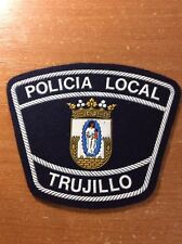 PARCHE POLICÍA ESPAÑA TRUJILLO (EXTREMADURA Provincia CASERAS) ¡ORIGINAL!, usado segunda mano  Embacar hacia Argentina