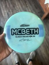 Discraft Disc Golf 2020 Paul Mcbeth Z Swirl Tour Series Luna Putter raro segunda mano  Embacar hacia Argentina